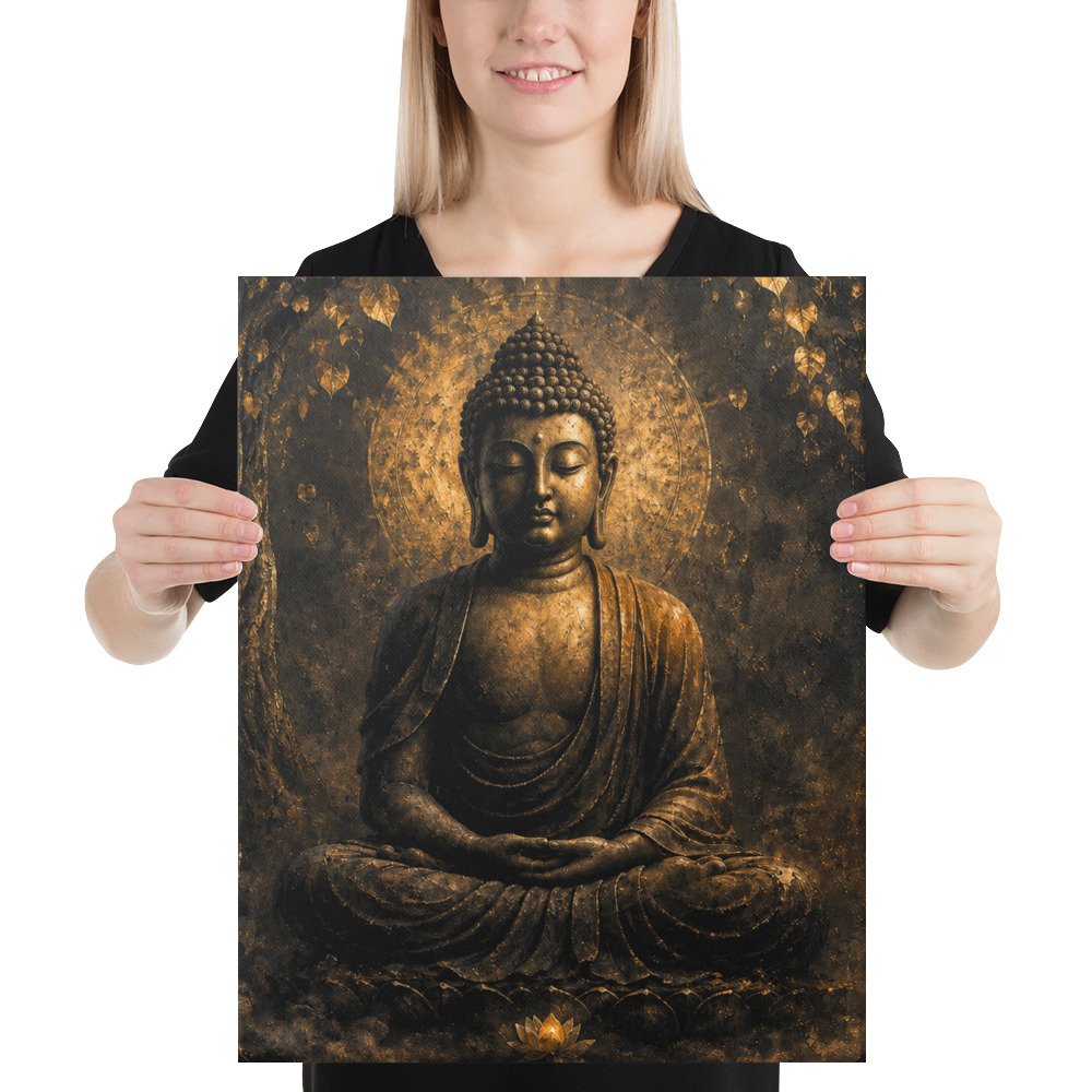Lord Buddha Serenity Canvas - Image 6
