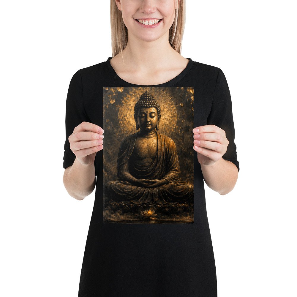 Lord Buddha Serenity Canvas - Image 4